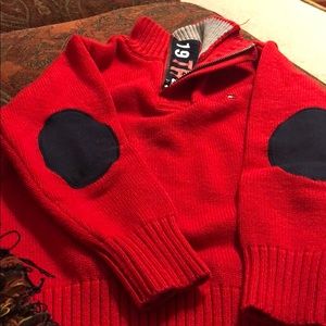 Tommy Hillfiger red sweater in size 4